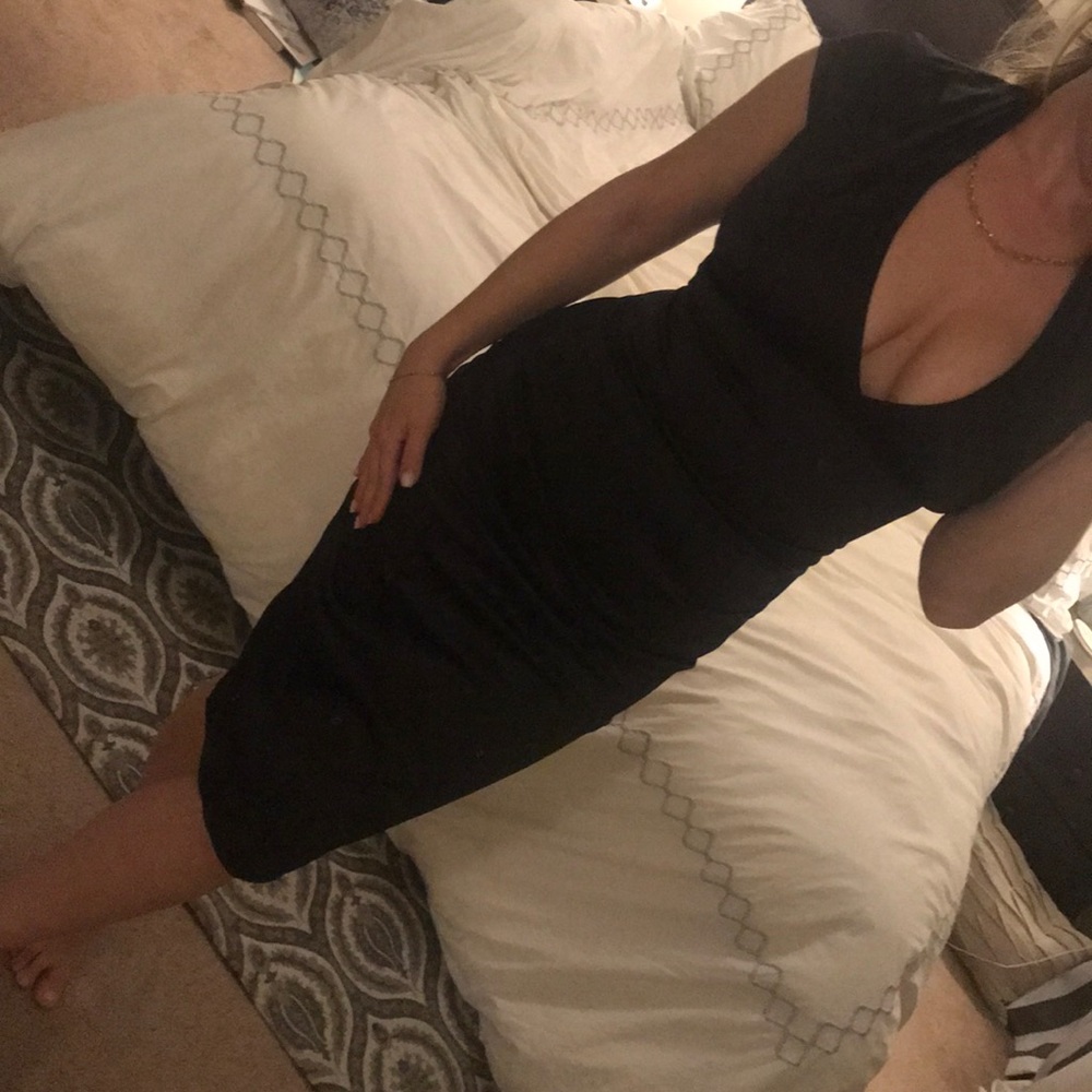 Cache Little Black Dress Midi